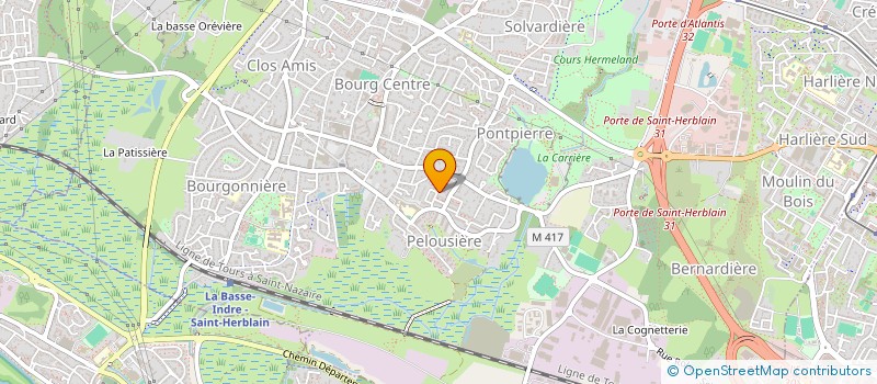 localisation de l'entreprise 2Y CONSEIL à SAINT-HERBLAIN