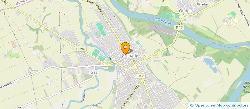 localisation de l'entreprise 2Y HOLDING à GRENADE