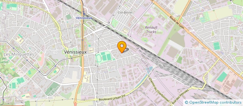 localisation de l'entreprise 2YA TELECOM  VENISSIEUX