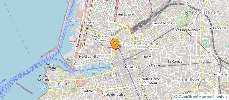 localisation de l'entreprise 2YC à MARSEILLE