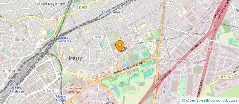 localisation de l'entreprise 2YDC à MASSY