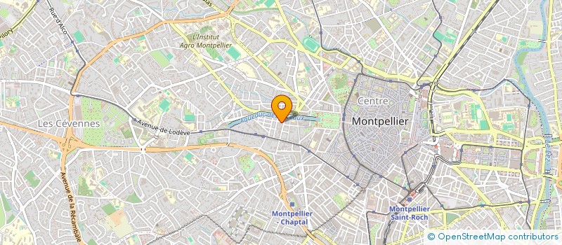 localisation de l'entreprise 2YK à MONTPELLIER