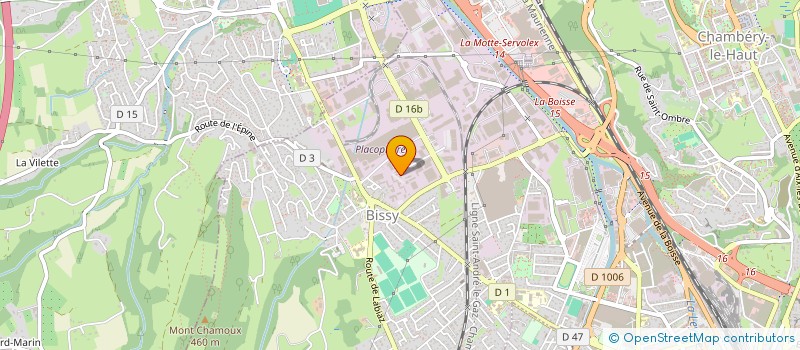 localisation de l'entreprise 3.0 à CHAMBERY
