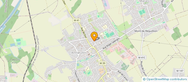 localisation de l'entreprise 3, 13, 17 LOISIRS JEUNESSE  ANNULLIN