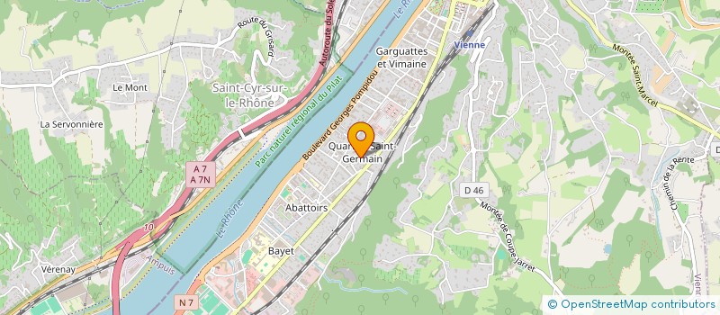 localisation de l'entreprise 3.14 CONSEIL à VIENNE