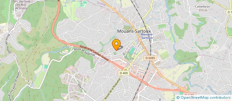 localisation de l'entreprise 3.17 à MOUANS-SARTOUX