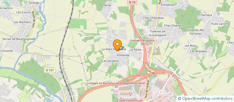 localisation de l'entreprise 3.2.1 BOUGEONS à CHAMPNIERS