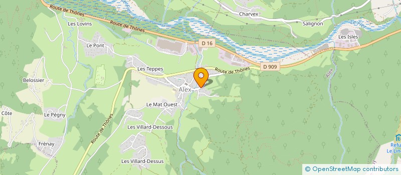 localisation de l'entreprise 3-2-1 PERFORM-XAVIER FEUILLEE  ALEX