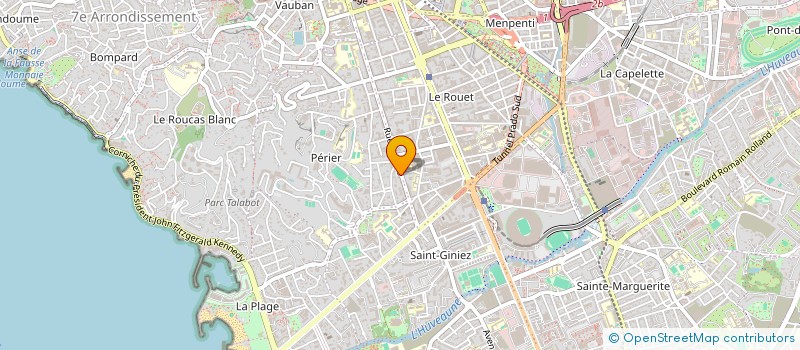 localisation de l'entreprise 3 5 7 & + à MARSEILLE