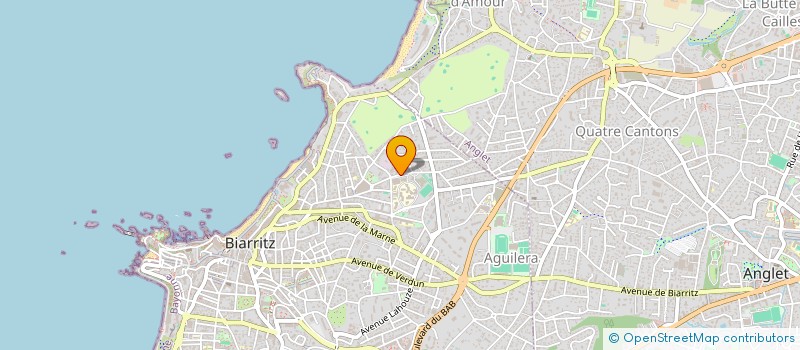 localisation de l'entreprise 3 A à BIARRITZ