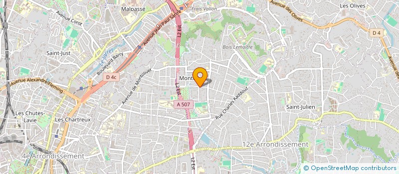 localisation de l'entreprise 3 A ASSOCIATION D ' AIDE A L ' AUTONOMIE à MARSEILLE