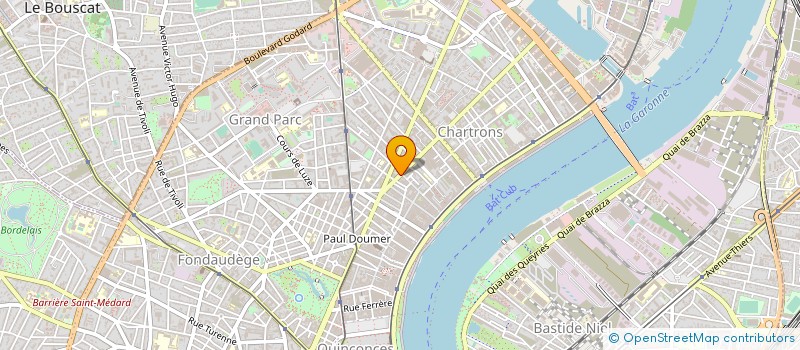 localisation de l'entreprise 3 A ASSOCIES AQUITAINS à BORDEAUX
