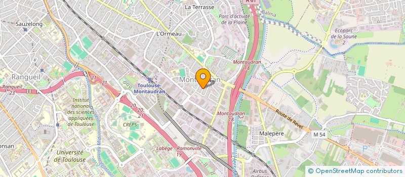localisation de l'entreprise 3 A CONSEIL à TOULOUSE