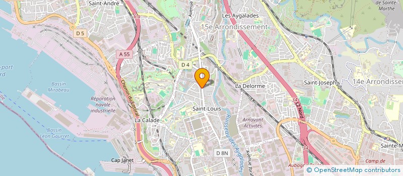 localisation de l'entreprise 3 A CONSEILS à MARSEILLE