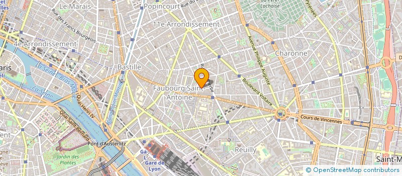 localisation de l'entreprise 3 A EDITIONS  PARIS