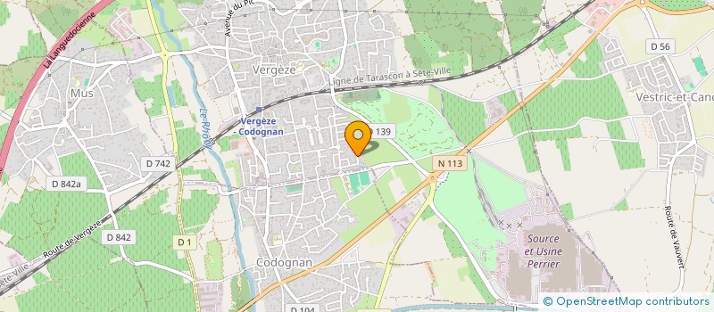 localisation de l'entreprise 3 A FACADES  VERGEZE