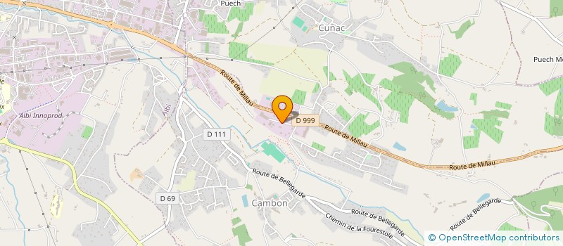 localisation de l'entreprise 3 A FACADES  CAMBON