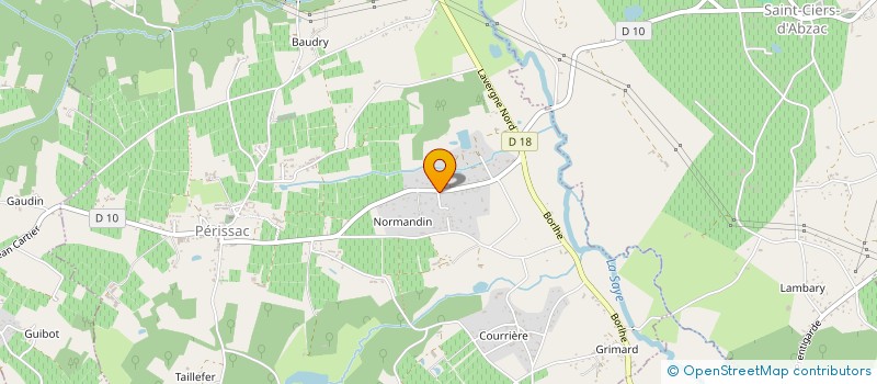 localisation de l'entreprise 3 A P ASSOC ARTISANS AQUITAINS PLATRIERS  LA LANDE-DE-FRONSAC