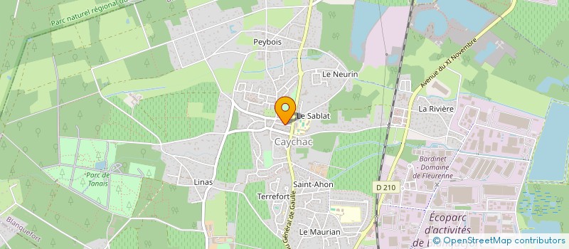 localisation de l'entreprise 3 ABM à BLANQUEFORT