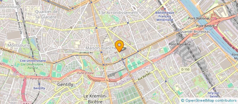 localisation de l'entreprise 3 ACTI  PARIS