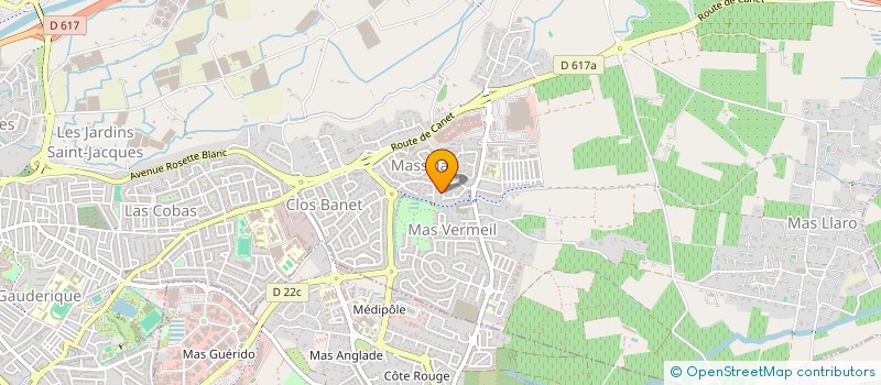 localisation de l'entreprise 3 AFJ  SALEILLES