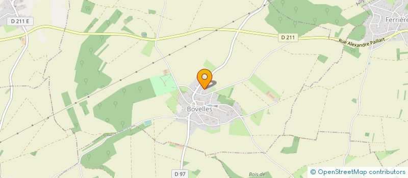 localisation de l'entreprise 3 AGPS  BOVELLES