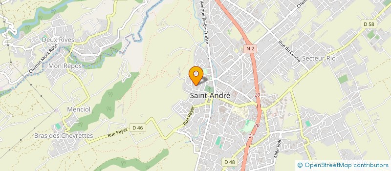 localisation de l'entreprise 3 AIM à SAINT-ANDRE
