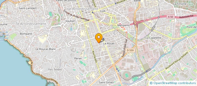 localisation de l'entreprise 3 ANGES à MARSEILLE
