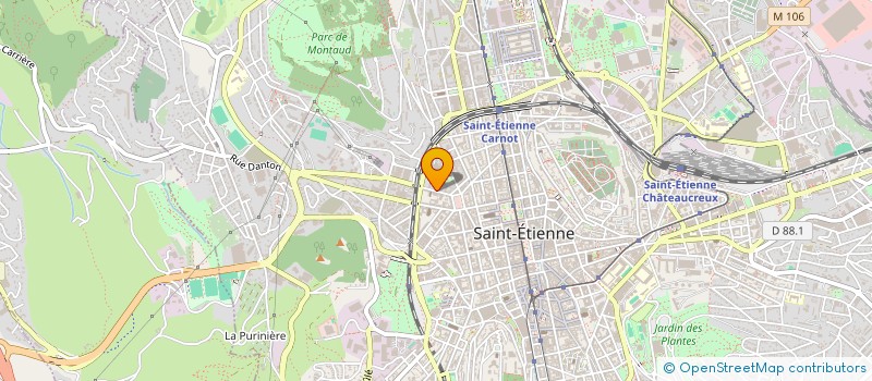 localisation de l'entreprise 3 ART  SAINT-ETIENNE