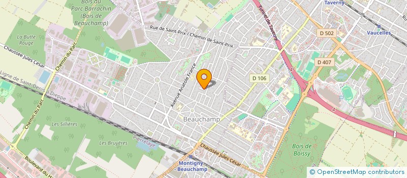 localisation de l'entreprise 3 ARTISAN  BEAUCHAMP