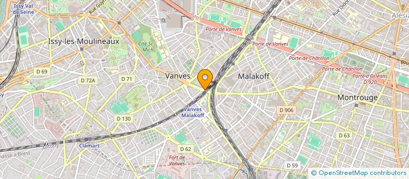 localisation de l'entreprise 3 AS BTP à VANVES