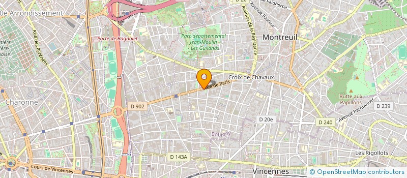 localisation de l'entreprise 3 ATLAS CONSEIL à MONTREUIL