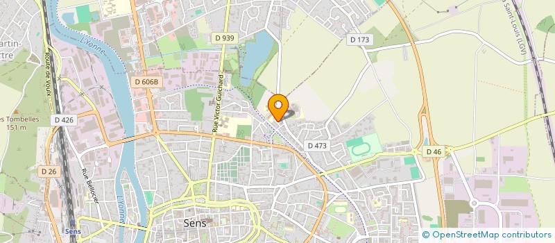 localisation de l'entreprise 3 B à MALAY-LE-GRAND
