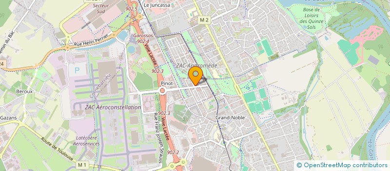 localisation de l'entreprise 3 B à BLAGNAC