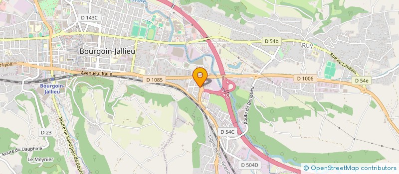 localisation de l'entreprise 3 B EDITIONS à BOURGOIN-JALLIEU