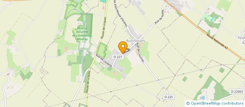 localisation de l'entreprise 3 B M  NIELLES-LES-ARDRES