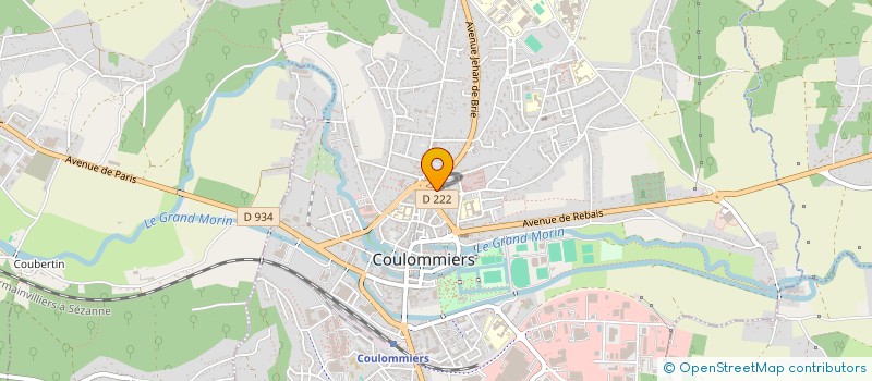 localisation de l'entreprise 3 B M DE PLOMBERIE  COULOMMIERS