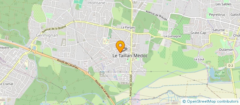 localisation de l'entreprise 3 B M J  LE TAILLAN-MEDOC