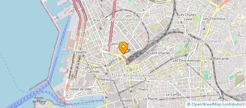 localisation de l'entreprise 3 BD GUSTAVE DESPLACES  MARSEILLE