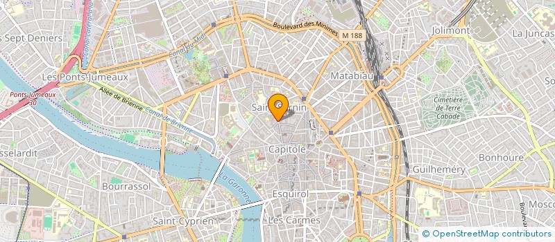 localisation de l'entreprise 3 BIS à TOULOUSE