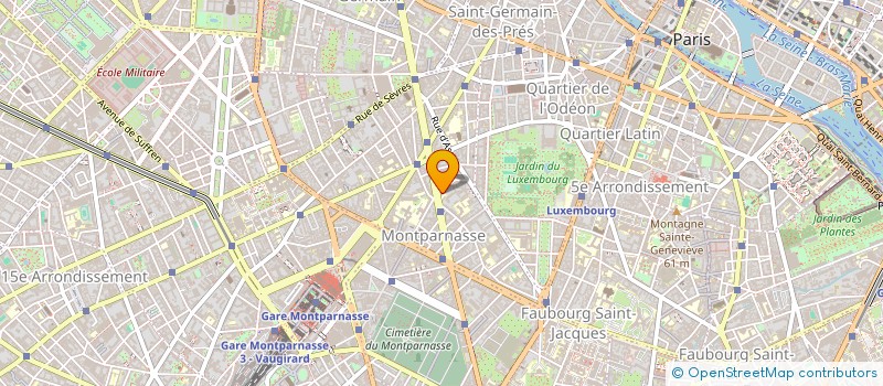 localisation de l'entreprise 3 BIS ARCHITECTURE INTERIEURE  PARIS