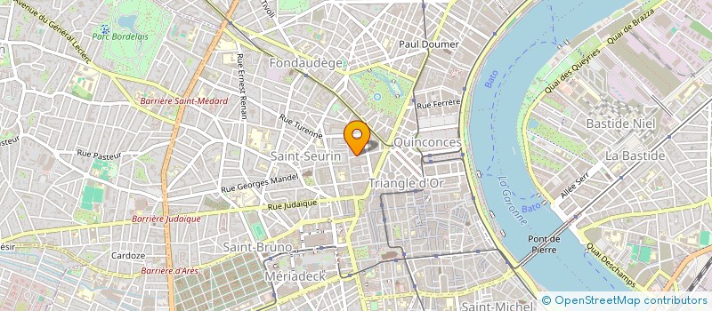 localisation de l'entreprise 3 BRO'S  BORDEAUX