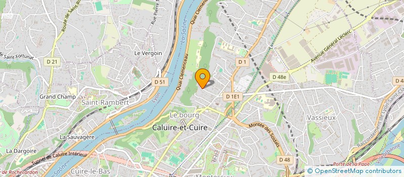 localisation de l'entreprise 3 BT  CALUIRE-ET-CUIRE