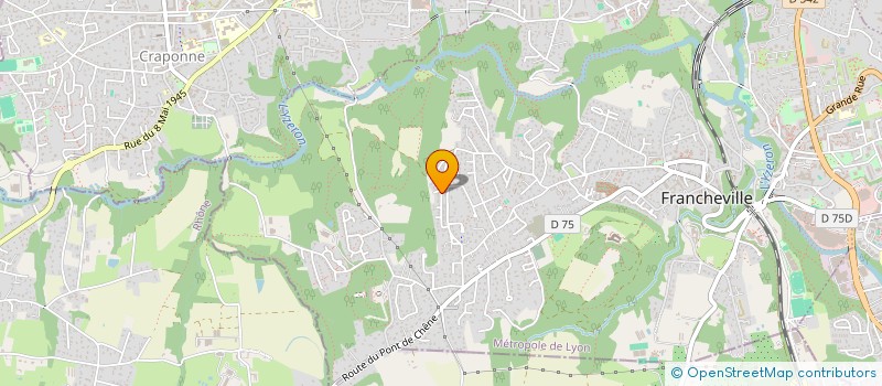 localisation de l'entreprise 3.C  FRANCHEVILLE