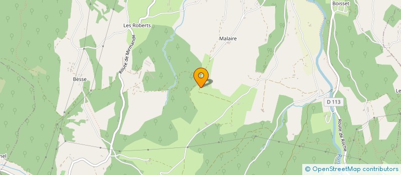 localisation de l'entreprise 3.C à GRANE