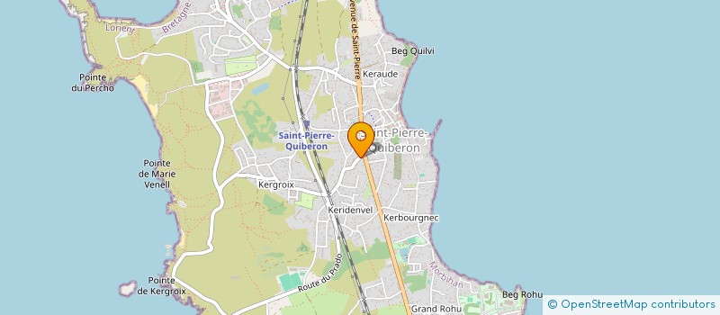 localisation de l'entreprise 3 C CAROLE CLERO CONCEPTION  SAINT-PIERRE-QUIBERON