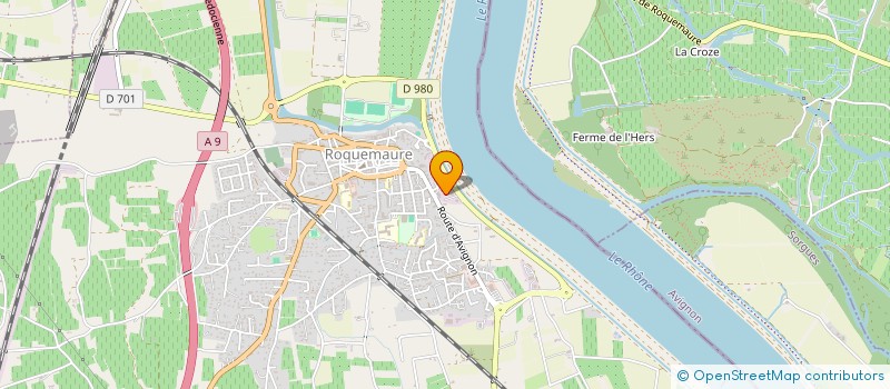 localisation de l'entreprise 3 C EXPERTISE  ROQUEMAURE