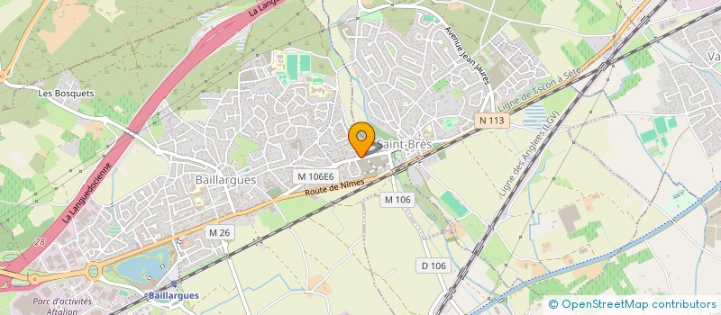localisation de l'entreprise 3 C EXPERTS à BAILLARGUES