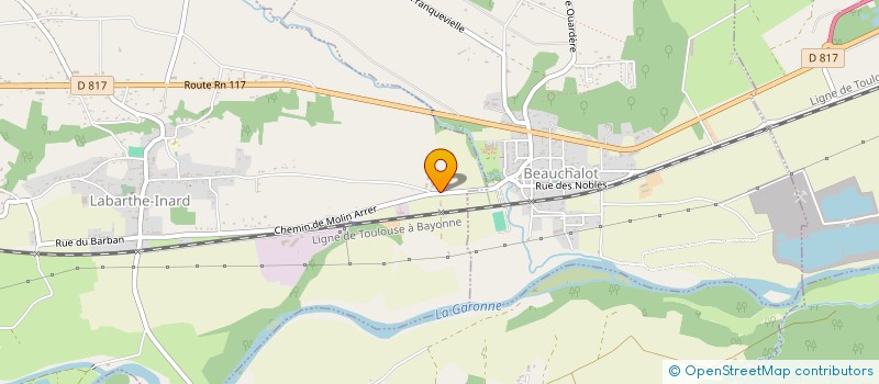 localisation de l'entreprise 3 C IMMOBILIER  LABARTHE-INARD