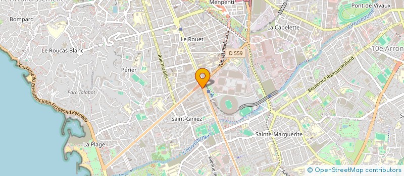 localisation de l'entreprise 3 C PLUS à MARSEILLE